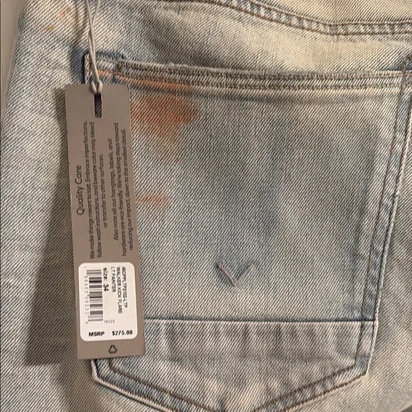 Hudson Jeans Light Blue Flare & Wide Leg - Picture 6 of 12